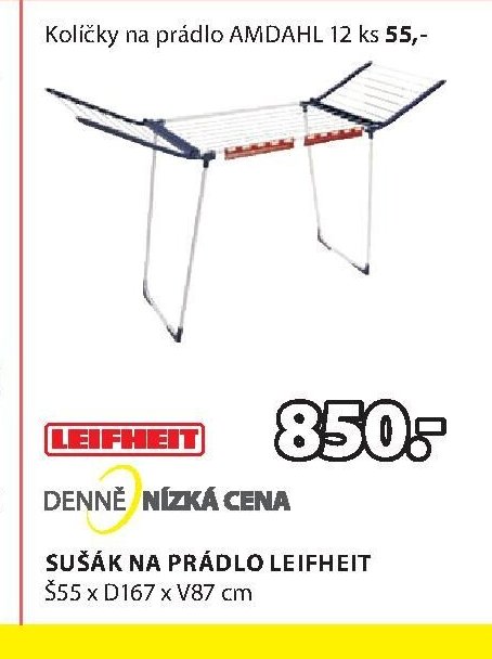 SUŠÁK NA PRÁDLO LEIFHEIT