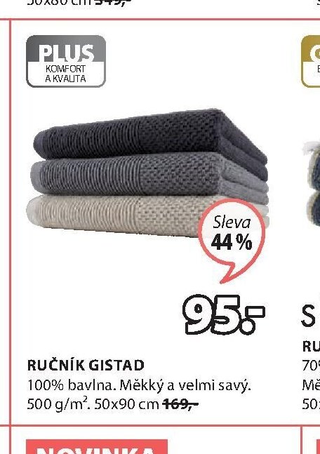 Ručník Gistad - Jysk aktualniletaky.eu