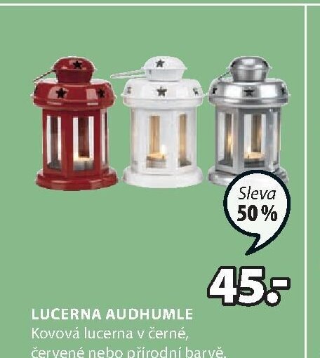 Lucerna Audhumle - Jysk aktualniletaky.eu