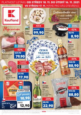 aktuální leták Kaufland 10.11.2021-16.11.2021