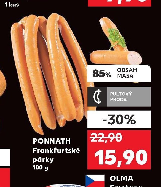 PONNATH Frankfurtsé párky