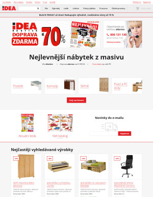 aktuální leták IDEA nábytek 9.11.2021-15.11.2021