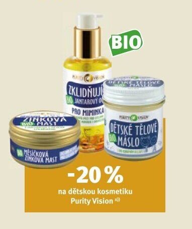 Purity Vision dětská kosmetika