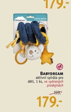 BABYDREAM aktivní spirála pro děti, 1 ks
