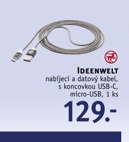 IDEENWELT nabíjecí a datový kabel