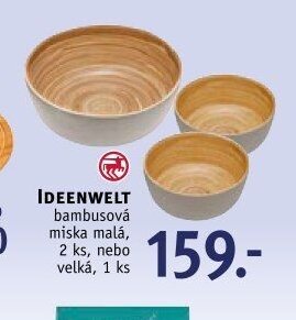 IDEENWELT bambusová miska malá