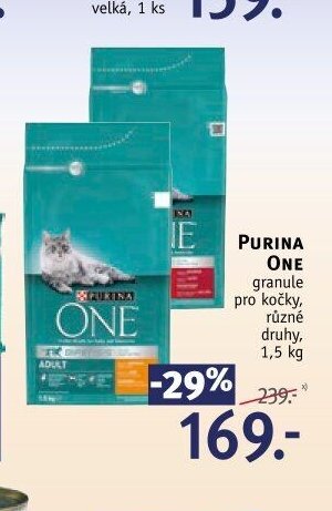PURINA ONE granule pro kočky