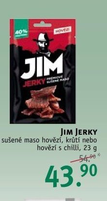 JIM JERKY sušené maso
