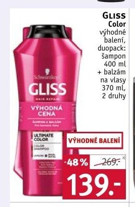Gliss Color výhodné duopack
