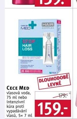Cece MED vlasová voda / kúra