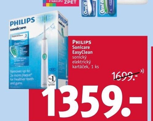 Philips Sonicare EasyClean sonický elektrický kartáček
