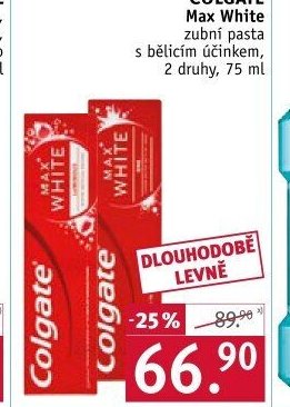 Colgate Max White zubní pasta