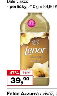 Lenor aviváž, 25/31 dávek