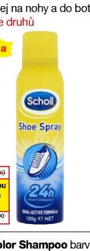 Scholl sprej na nohy a do bot