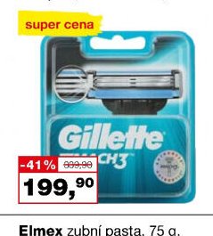 Gillette Mach3 náhradní hlavice