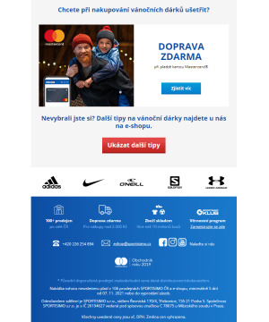aktuální leták Sportisimo 7.11.2021-12.11.2021