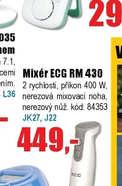 Mixér ECG RM 430 - EVA.cz aktualniletaky.eu