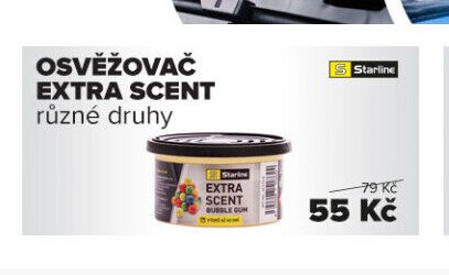 OSVĚŽOVAČ EXTRA SCENT různé druhy