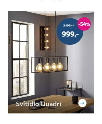 Svítidlo Quadri