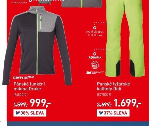 Pánské lyžařské kalhoty Didi - Intersport aktualniletaky.eu