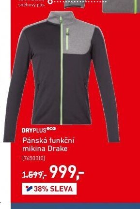 Pánská funkční mikina Drake - Intersport aktualniletaky.eu