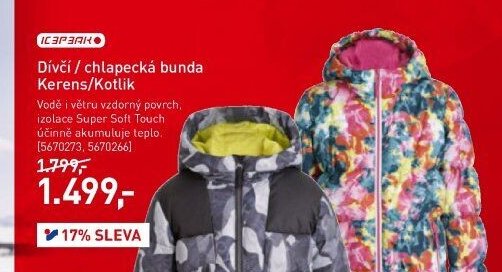 Dívčí / chlapecká bunda Kerens/Kotlik - Intersport aktualniletaky.eu