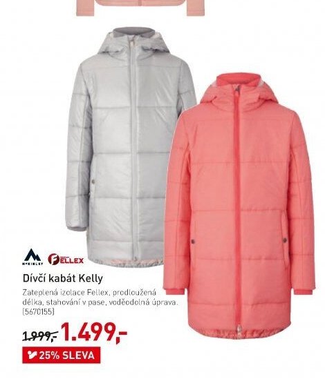 Dívčí kabát Kelly - Intersport aktualniletaky.eu