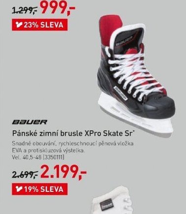 Pánské zimní brusle XPro Skate Sr - Intersport aktualniletaky.eu