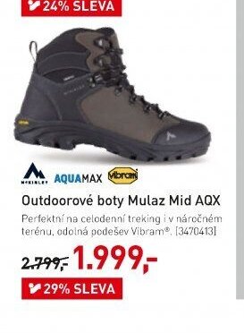 Outdoorové boty Mulaz Mid AQX - Intersport aktualniletaky.eu