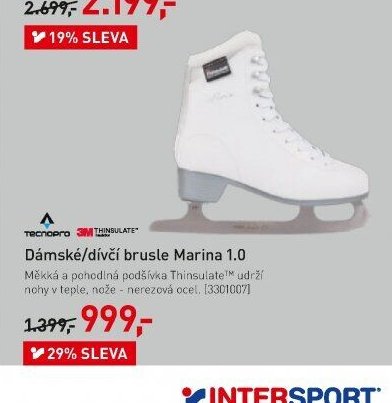 Dámské/dívčí brusle Marina 1.0 - Intersport aktualniletaky.eu