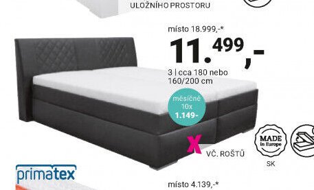 Postel, cca 160/200 cm