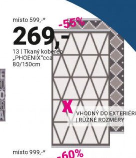 Tkaný koberec PHOENIX