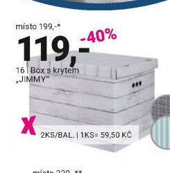 Box s krytem JIMMY