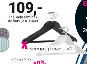 Sada ramínek na šaty KATHRIN
