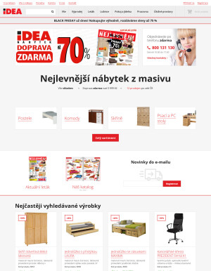 aktuální leták IDEA nábytek 23.11.2021-29.11.2021