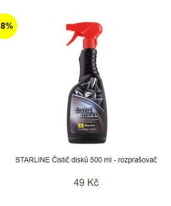 STARLINE Čistič disků 500 ml - rozprašovač