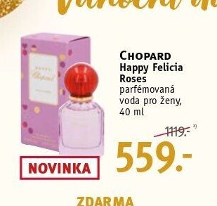 CHOPARD Happy Felicia Roses parfémovaná voda pro ženy, 40 ml