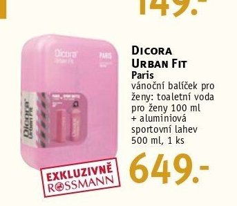 DICORA URBAN FIT Paris vánoční balíček