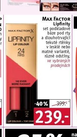 Max Factor Lipfinity