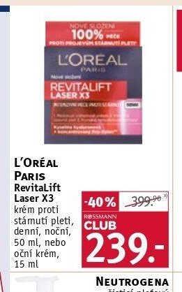 L'ORÉAL PARIS RevitaLift Laser X3