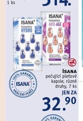 ISANA pečující pleťové kapsle