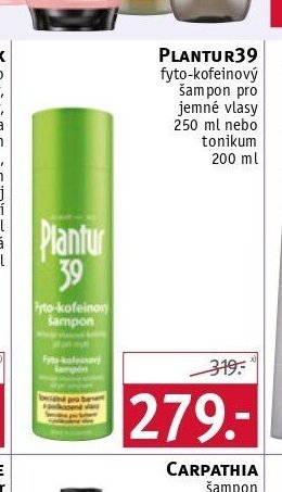 Plantur39 fyto-kofeinový šampon