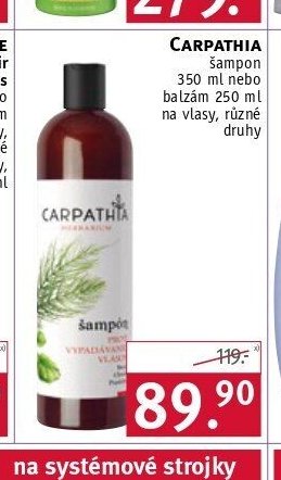 Carpathia šampon