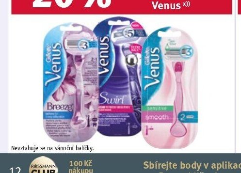 Gillette Venus strojky