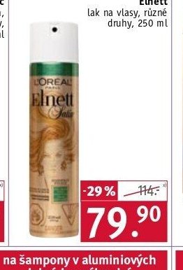 L'Oréal Paris Elnett lak na vlasy