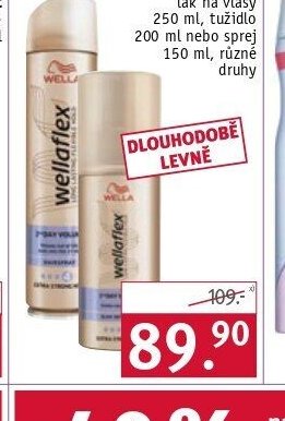 Wellaflex lak na vlasy, tužidlo nebo sprej