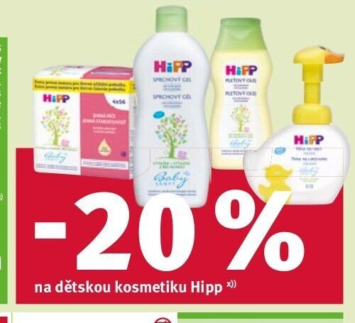 HiPP dětská kosmetika