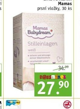 Babydream Mamas prsní vložky