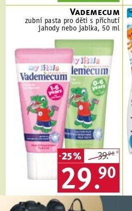Vademecum zubní pasta pro děti