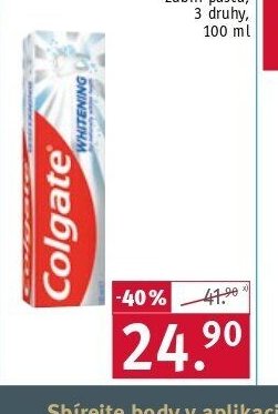 Colgate zubní pasta